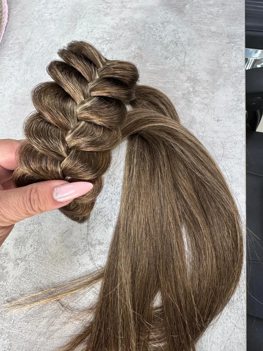 Ободок с хвостиками