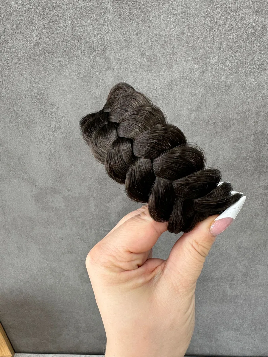 Ободок с косой