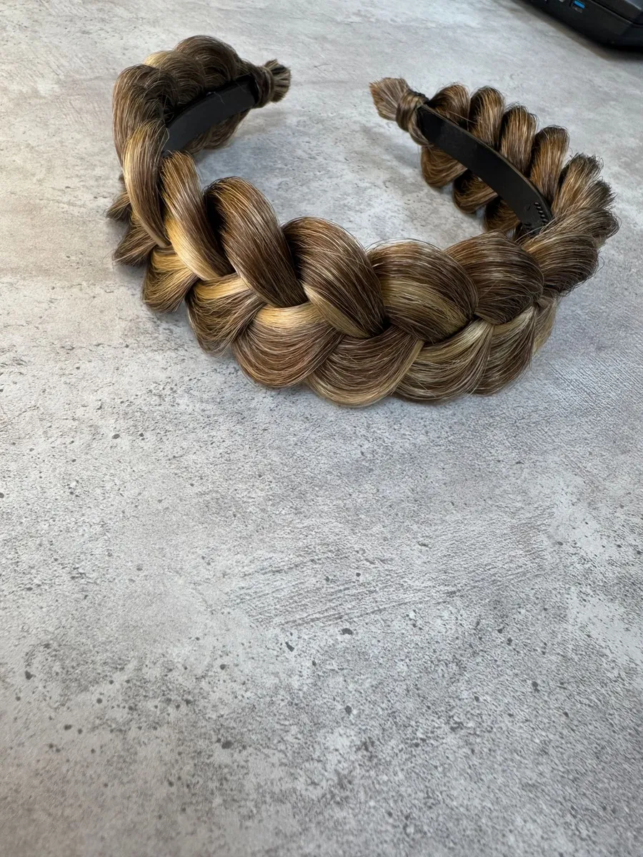 Ободок с косой