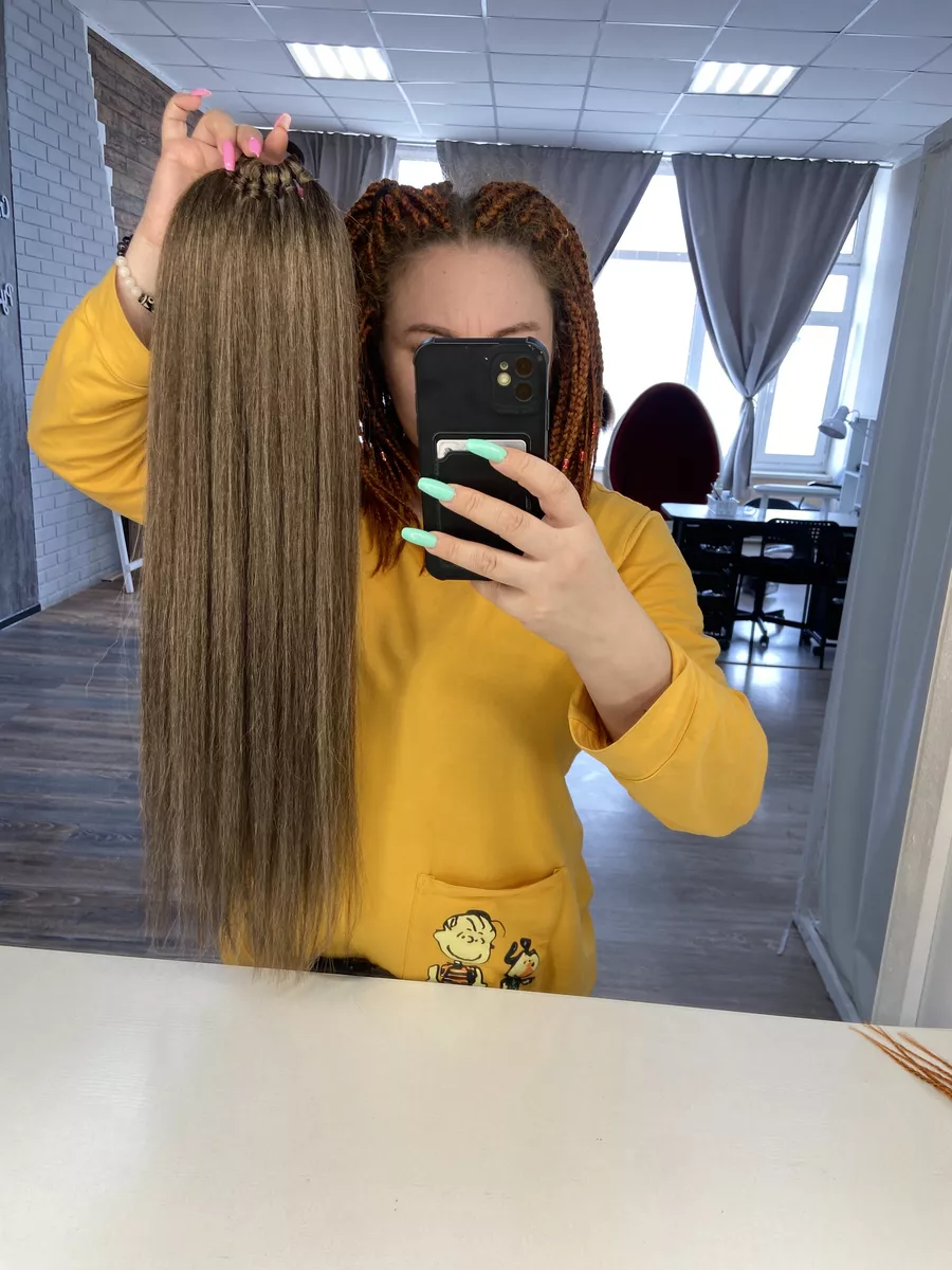 хвост на резинке