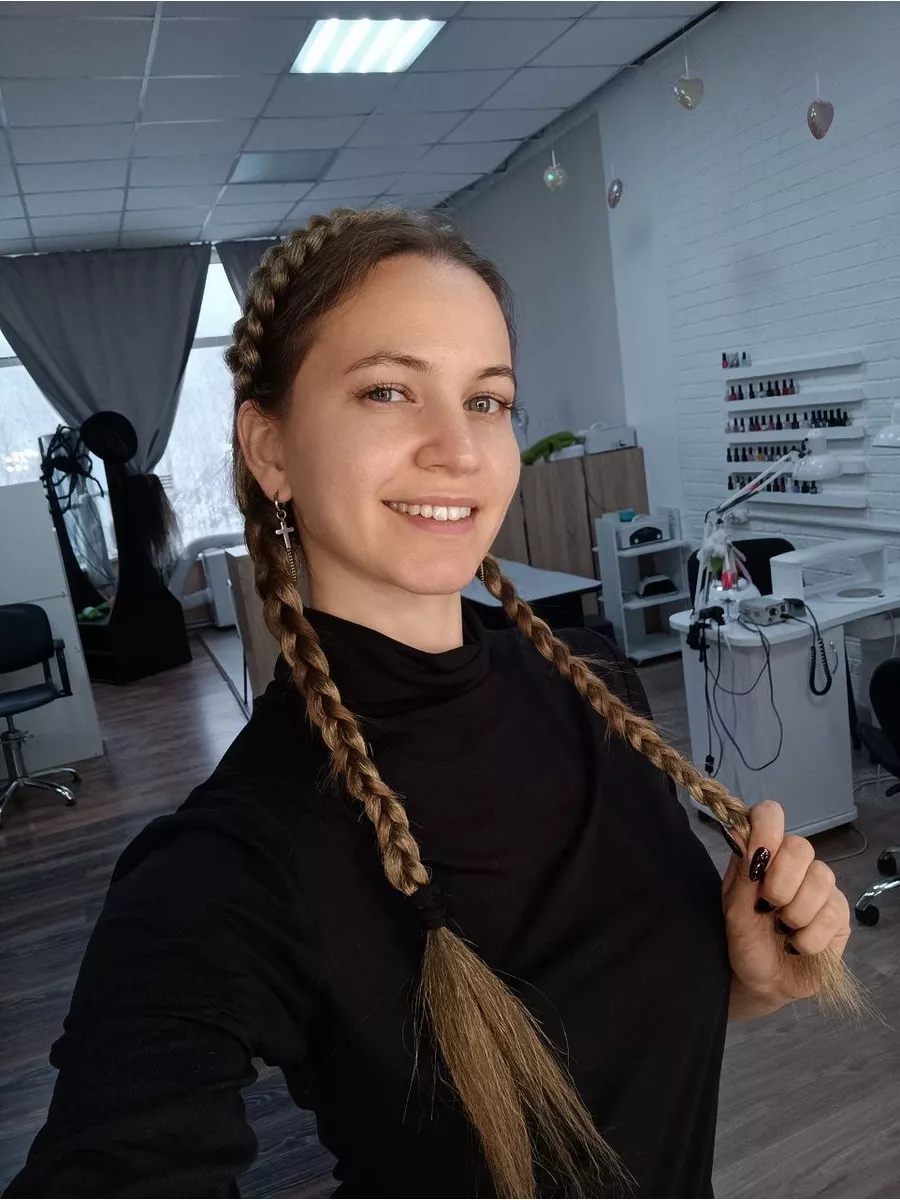 Ободок с хвостиками