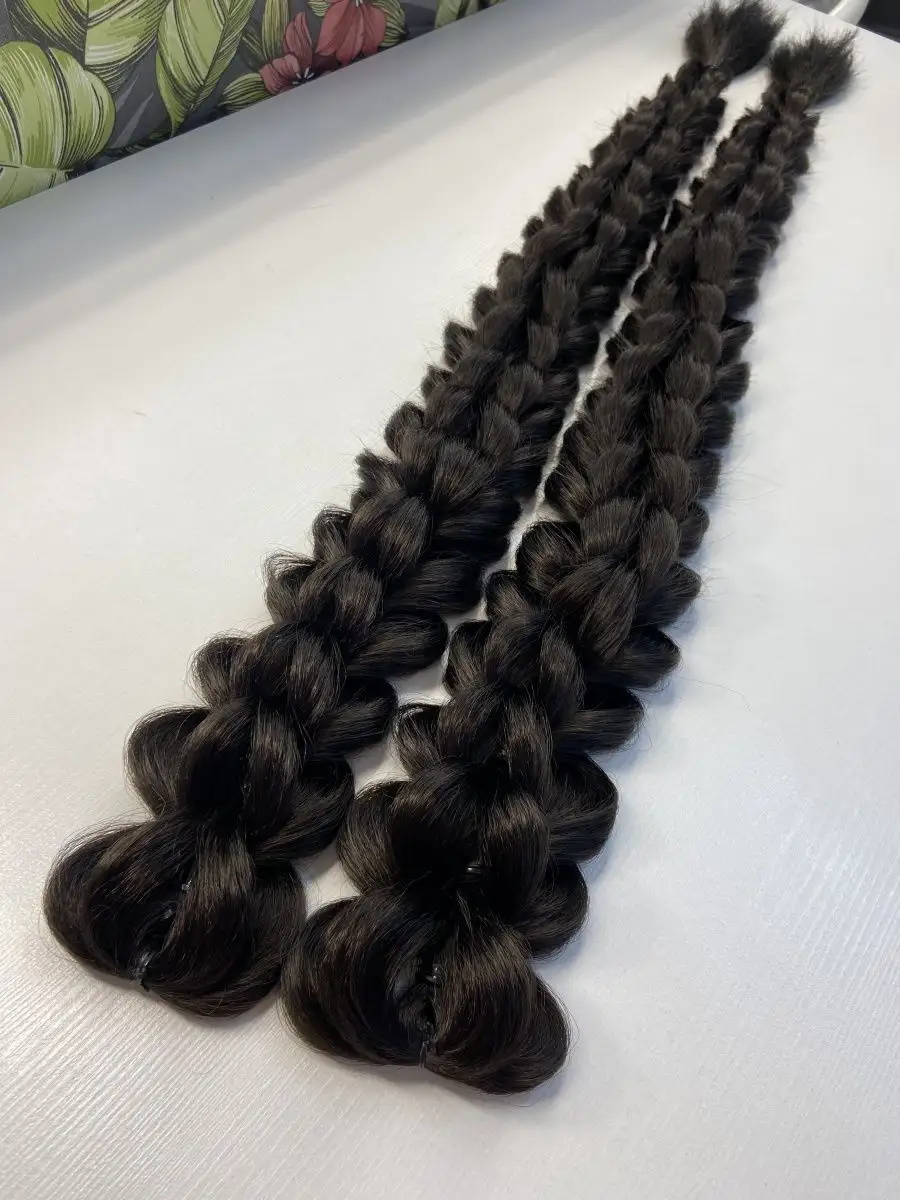 3д косы накладные на заколках