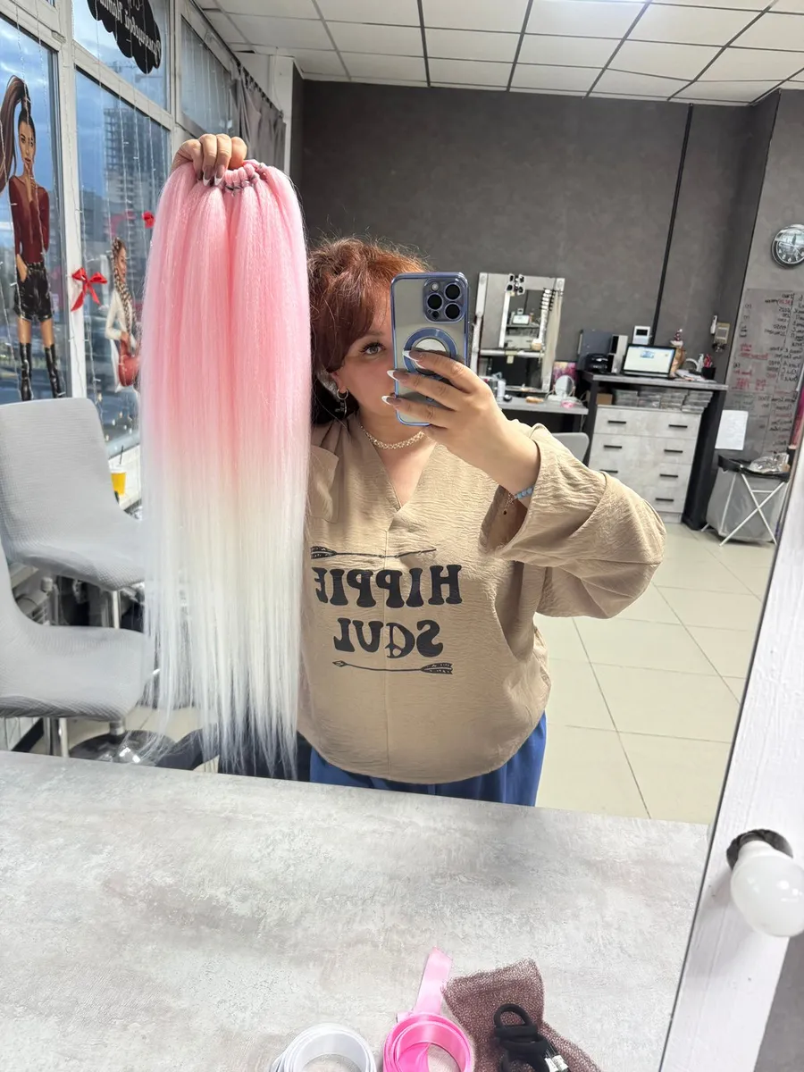 Хвост "Жасмин" на резинке