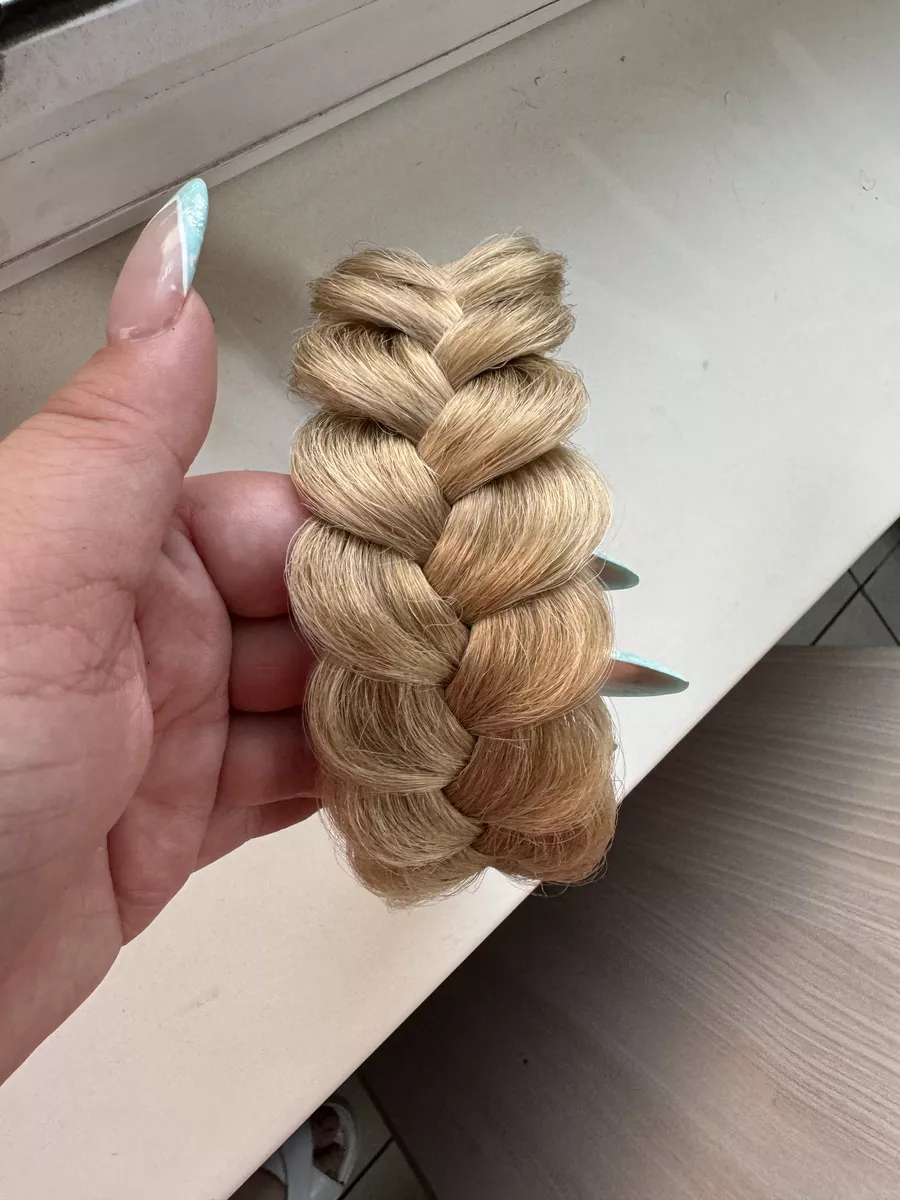 Ободок с косой