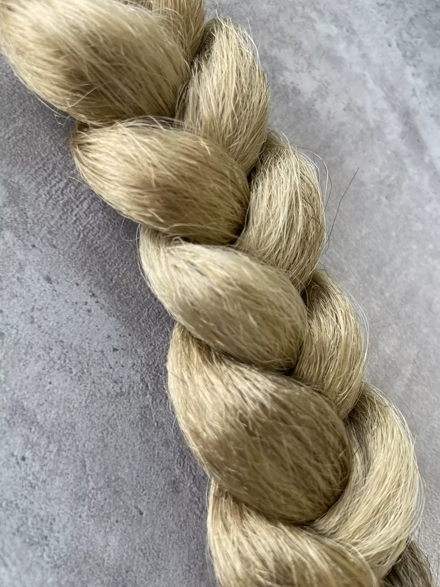 хвост-коса на резинке