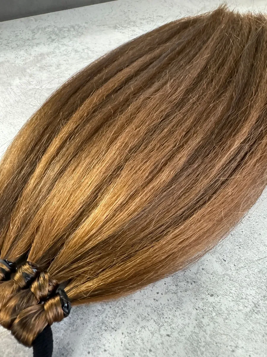 Хвост из канекалона на резинке