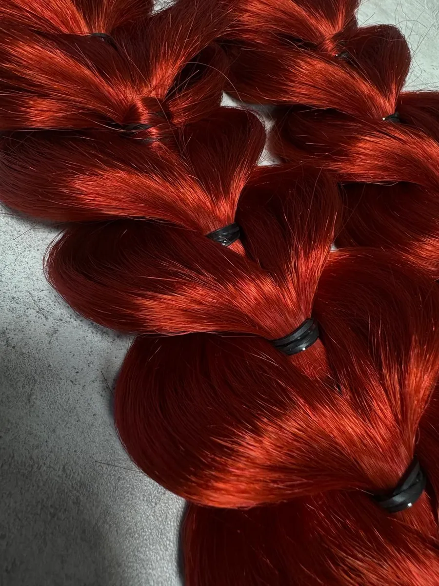 Французские косы накладные на заколках