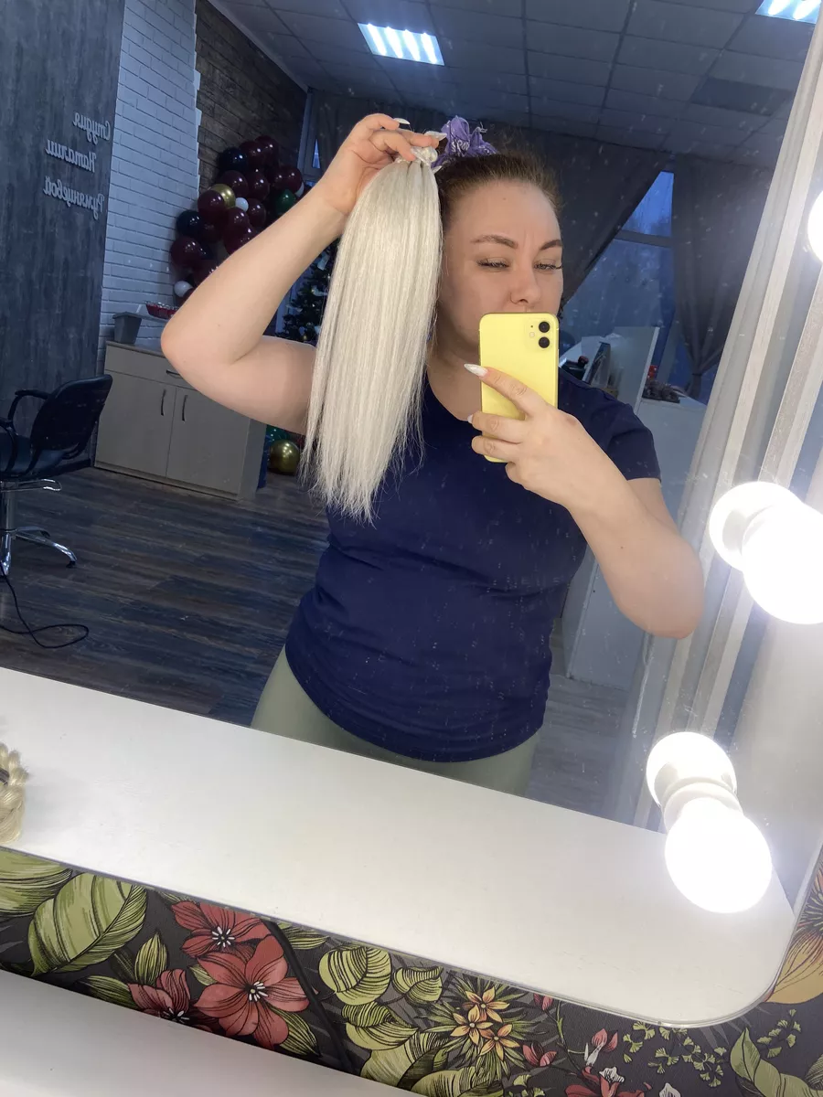 Хвост из канекалона на резинке