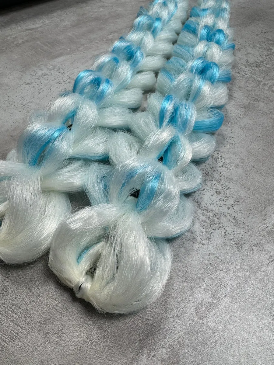 3д косы накладные на заколках