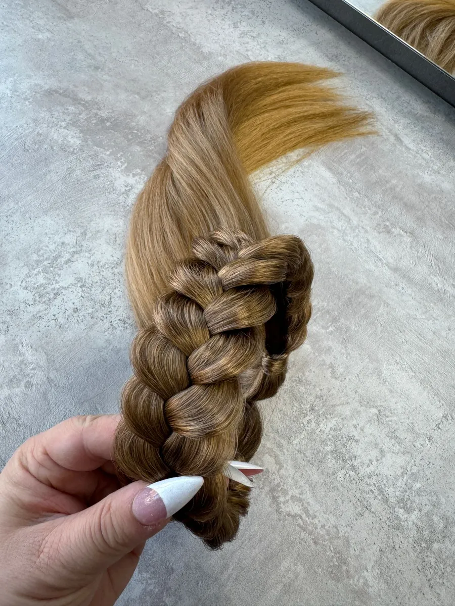 Ободок с хвостиками