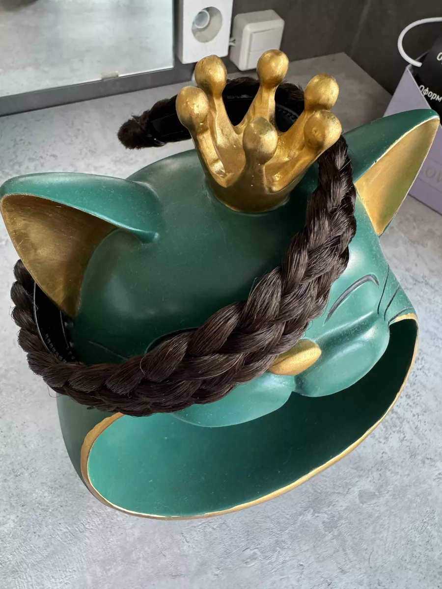 Ободок с косой