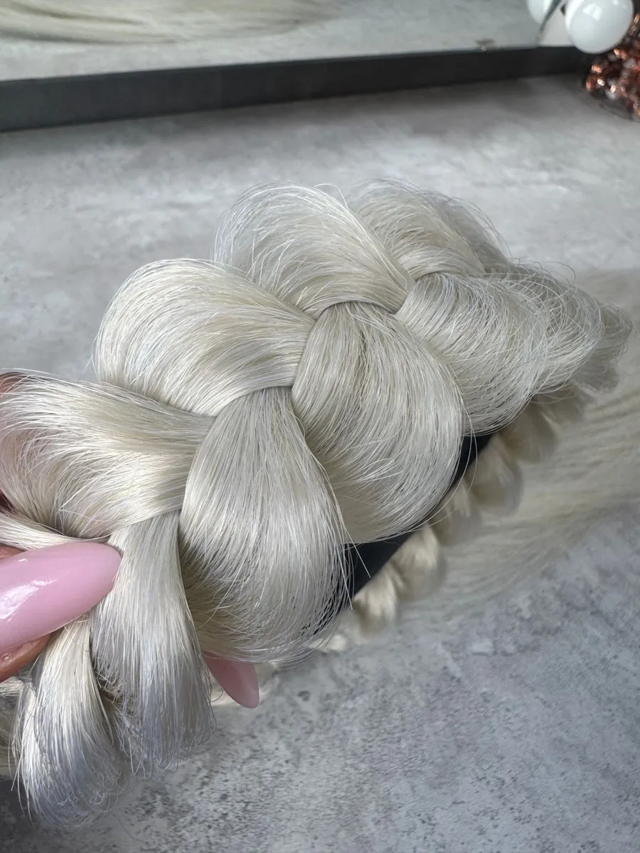 Ободок с хвостиками