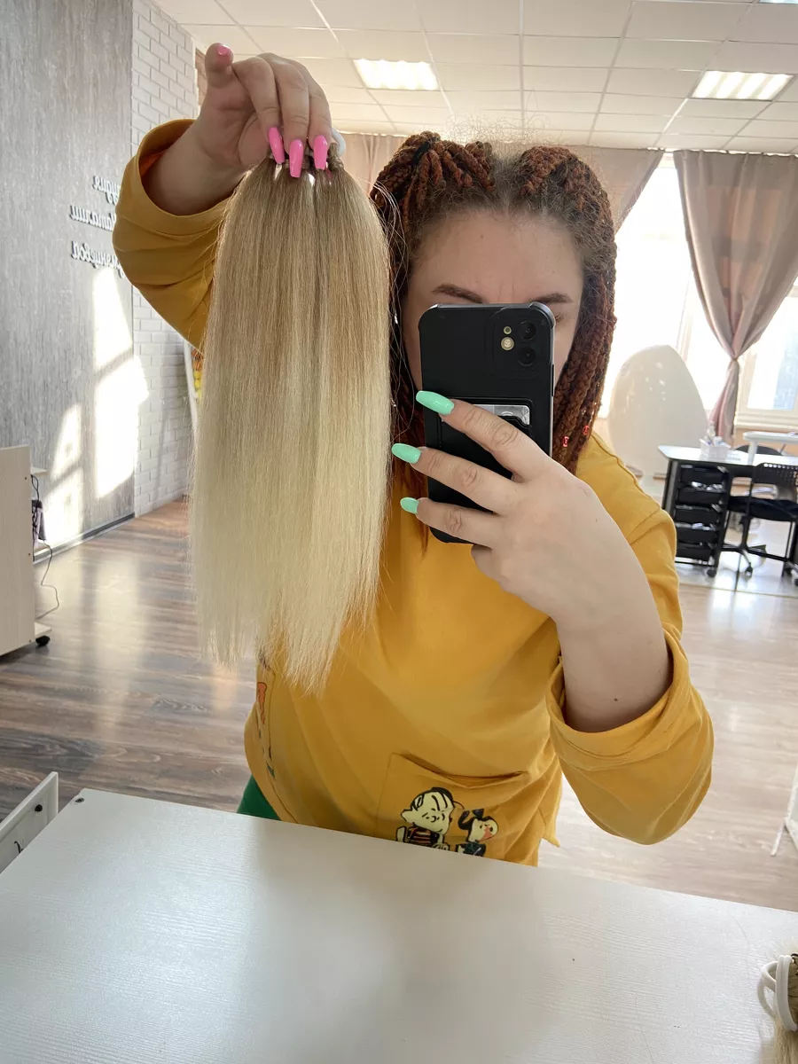 Хвост из канекалона на резинке