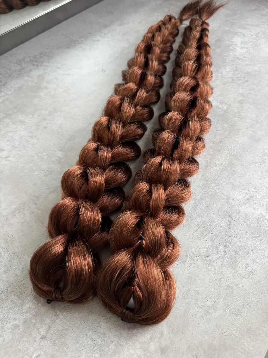 3д косы накладные на заколках