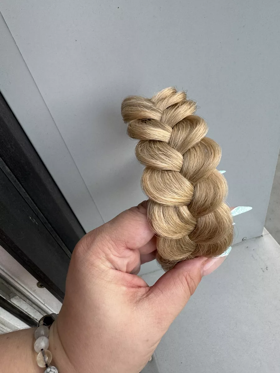 Ободок с косой