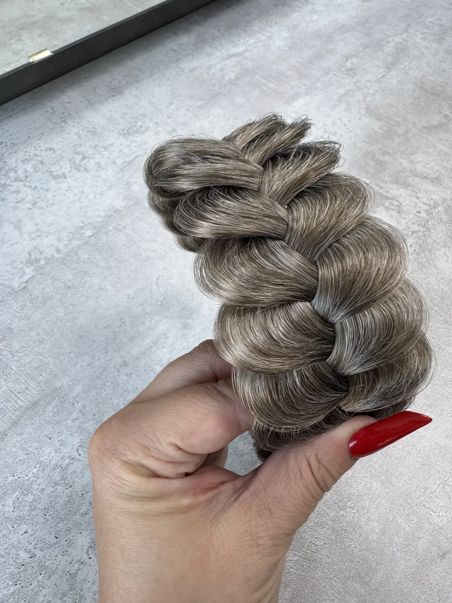 Ободок с косой