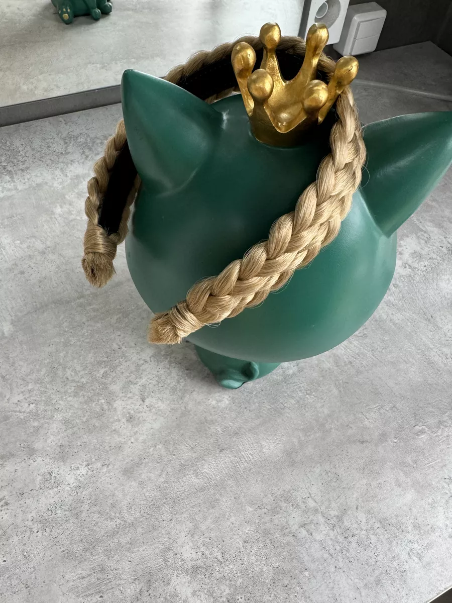 Ободок с косой