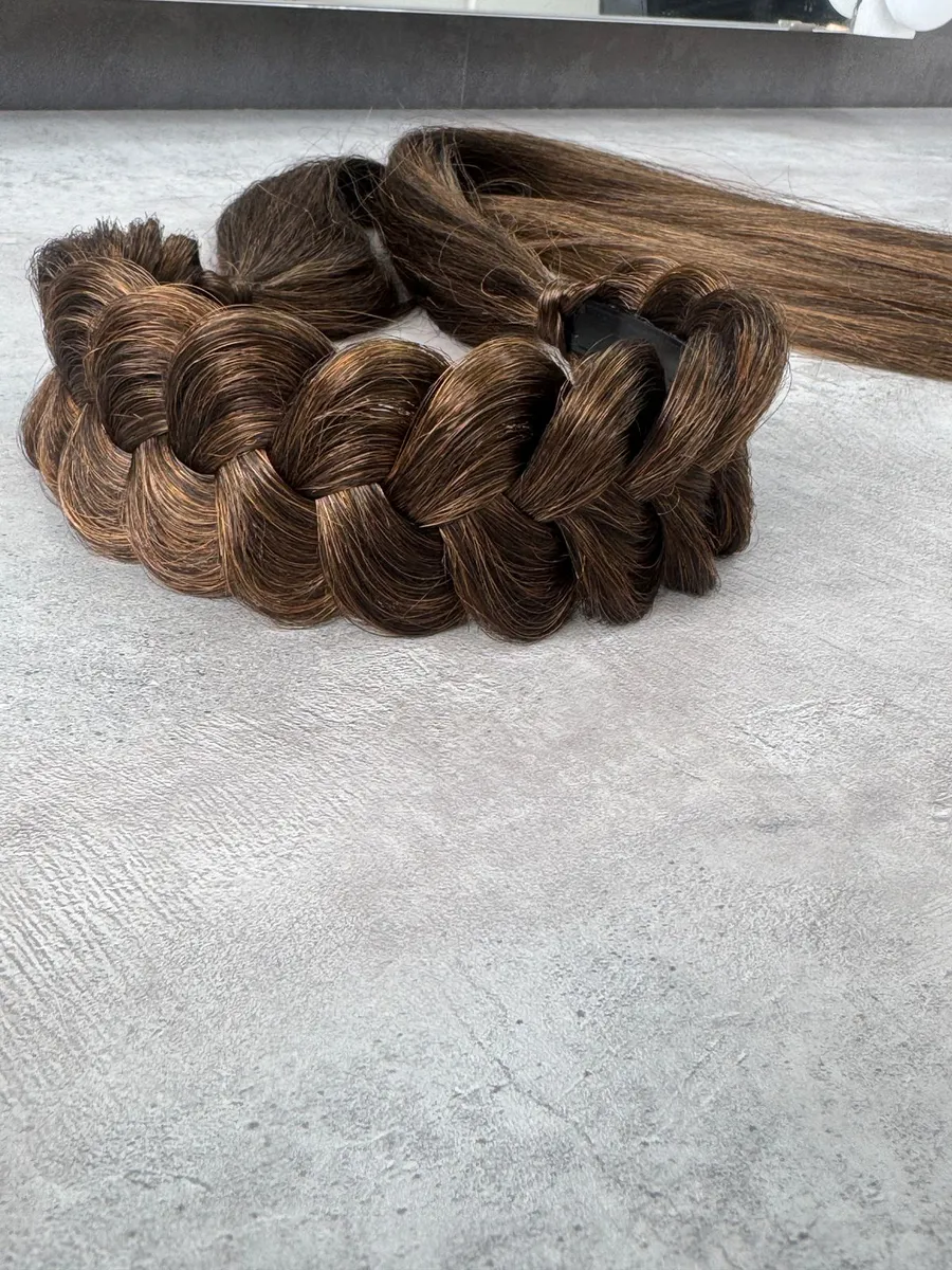 Ободок с хвостиками