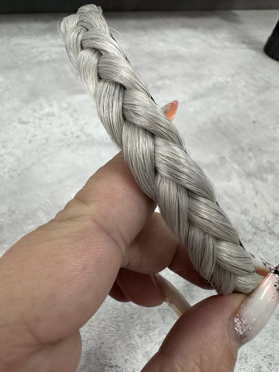 Ободок с косой