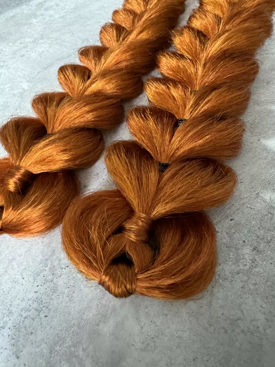 Французские косы накладные на заколках