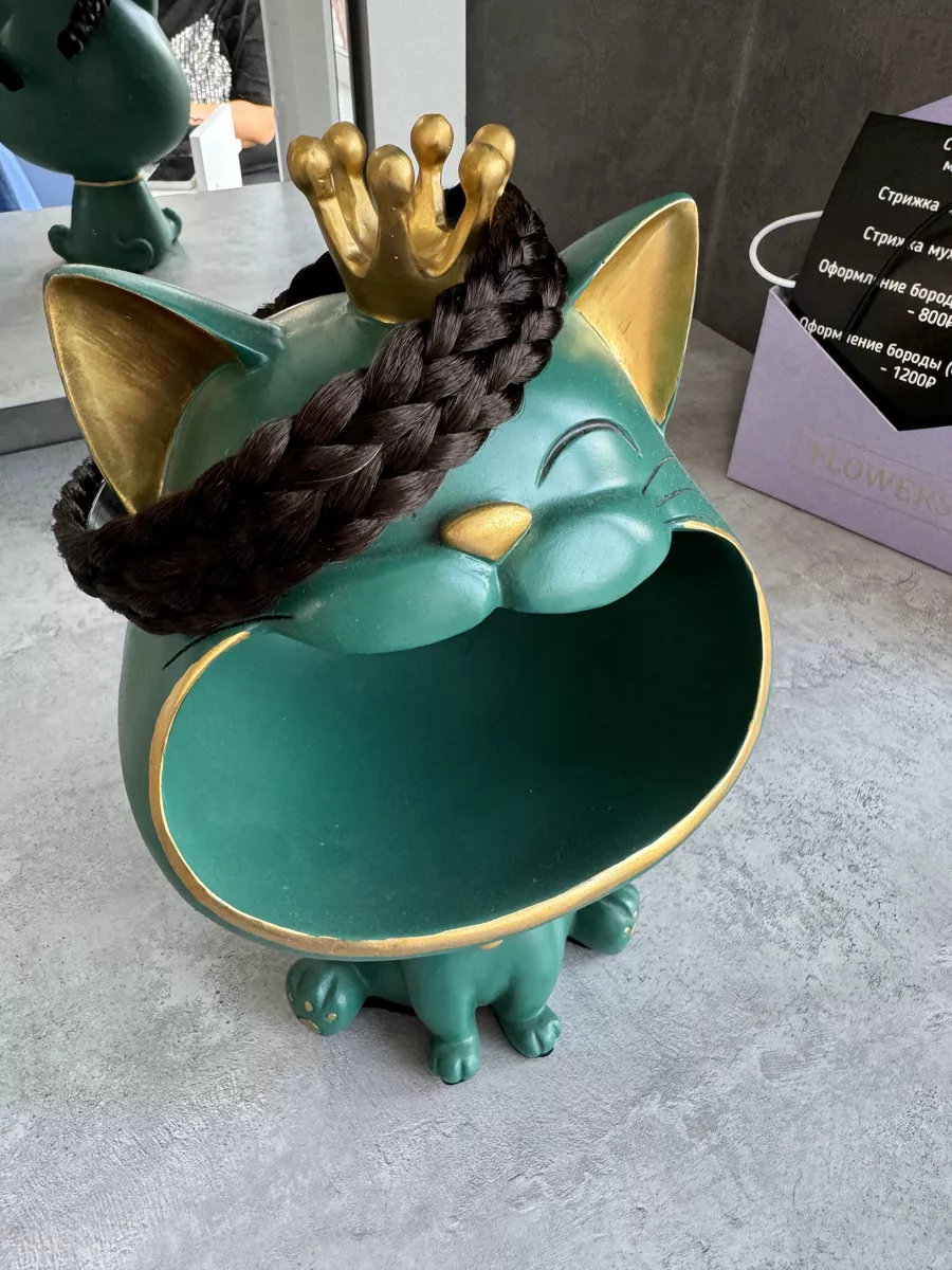 Ободок с косой