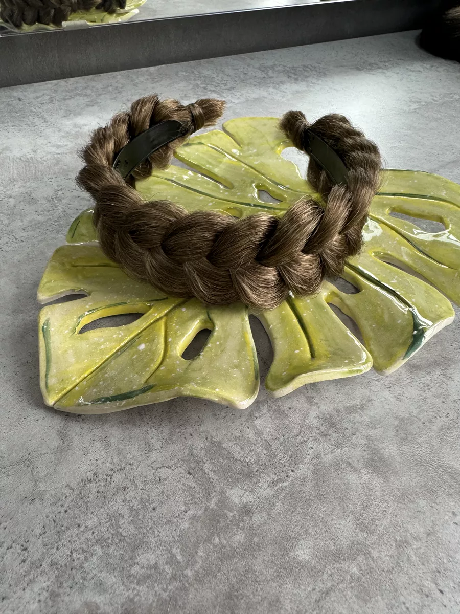 Ободок с косой