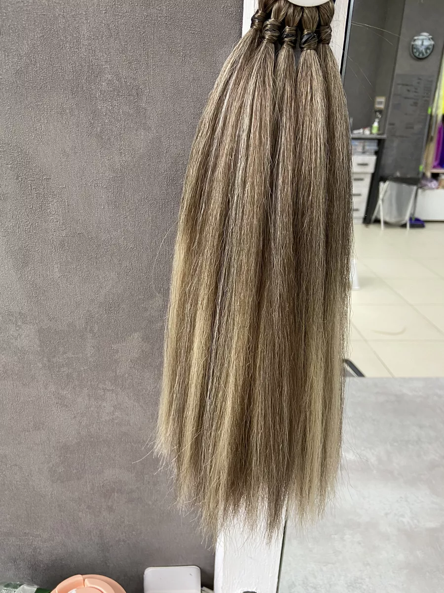 Хвост из канекалона на резинке