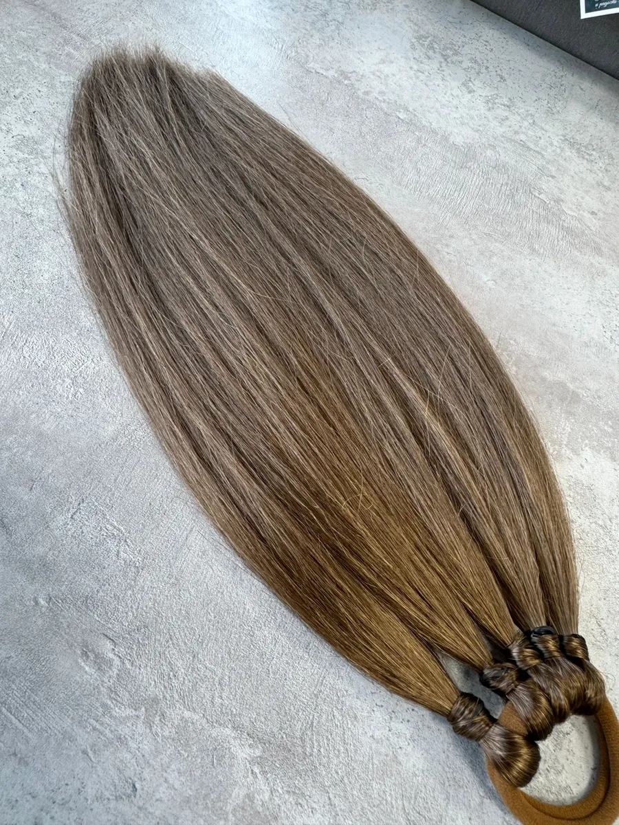 Хвост из канекалона на резинке