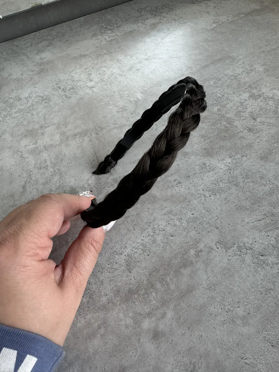 Ободок с косой