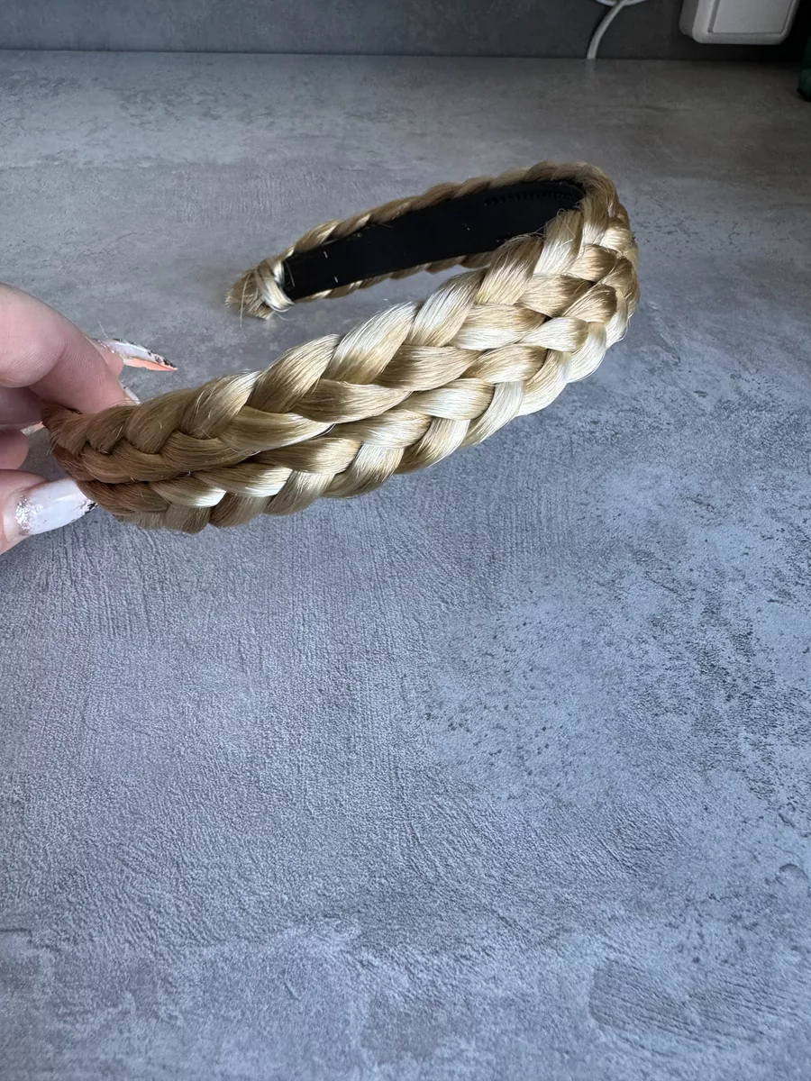 Ободок с косой