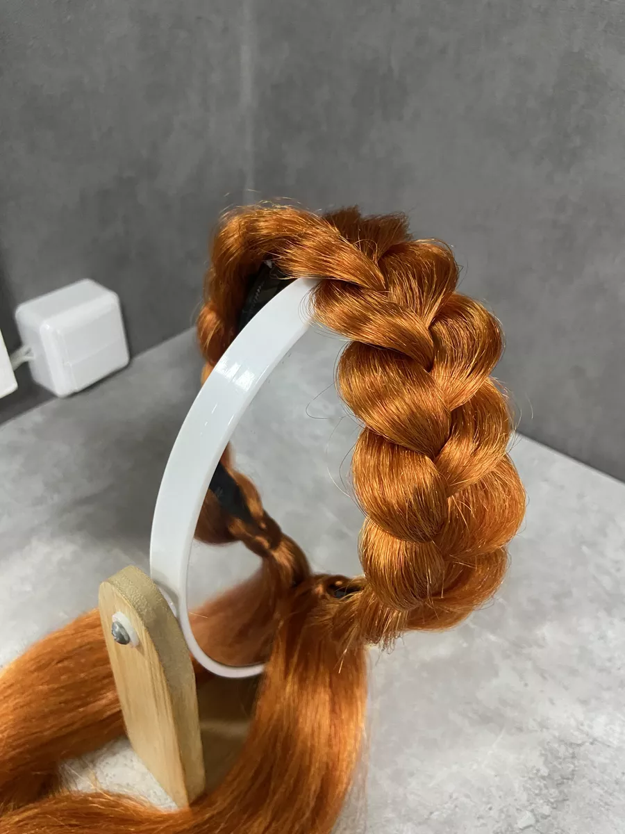 Ободок с хвостиками