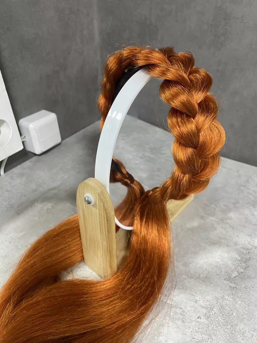 Ободок с хвостиками