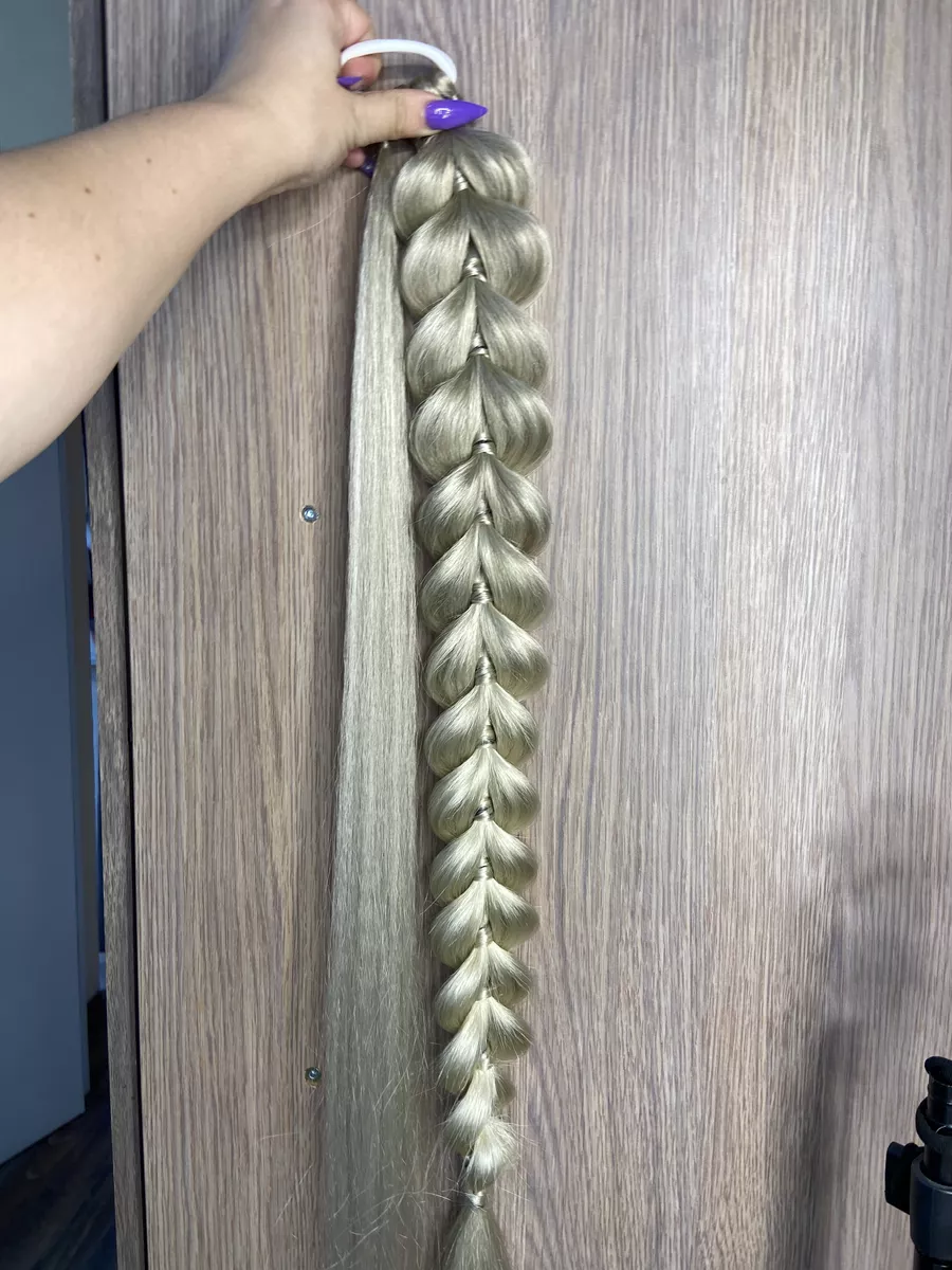 Хвост-коса из канекалона