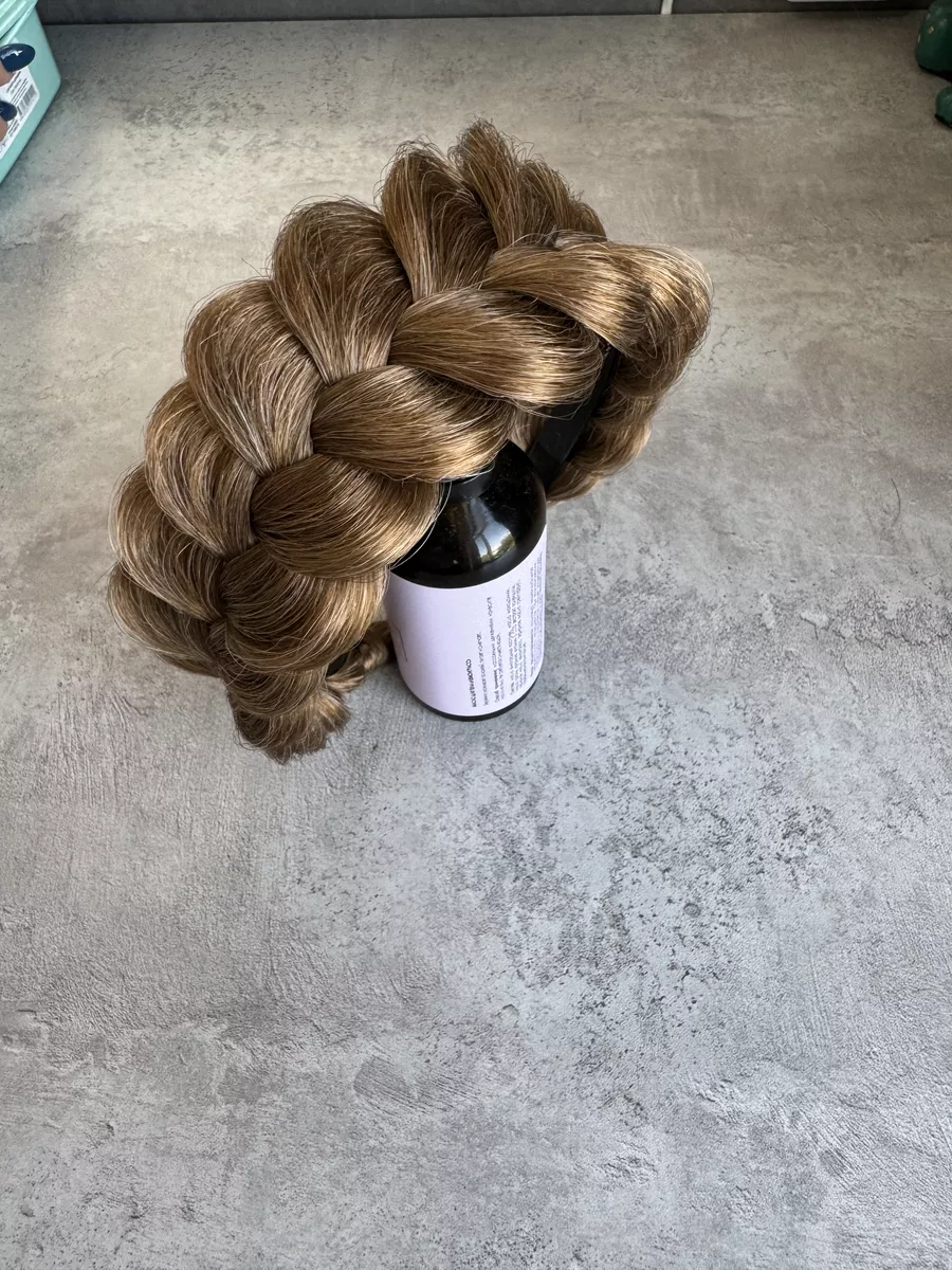 Ободок с косой