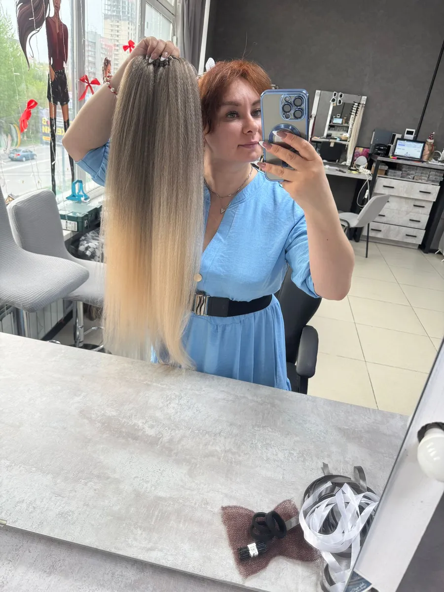 Хвост "Жасмин" на резинке