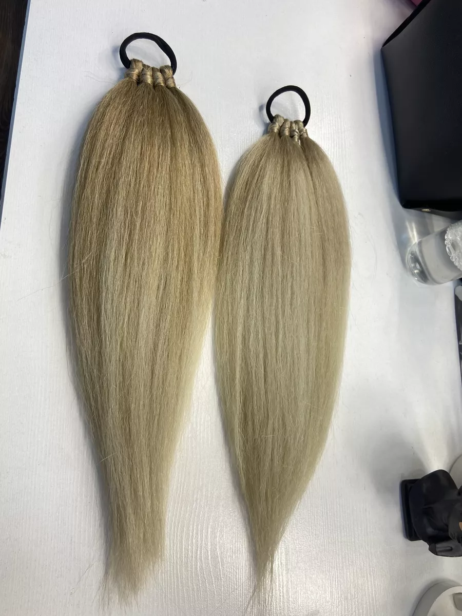 Хвост из канекалона на резинке