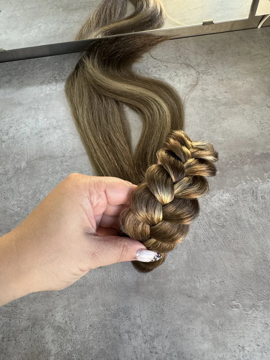 Ободок с хвостиками