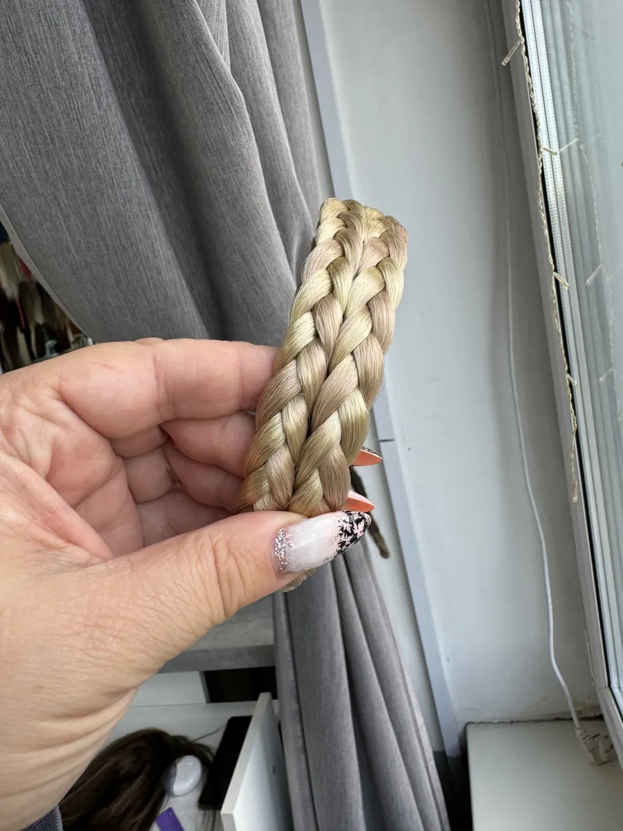 Ободок с косой