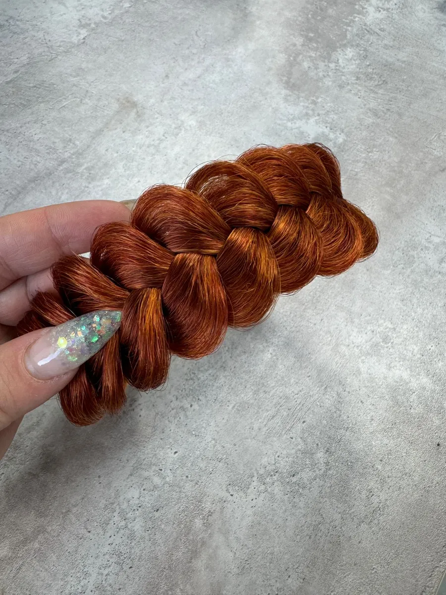 Ободок с косой