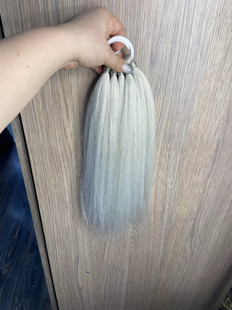 Хвост из канекалона на резинке