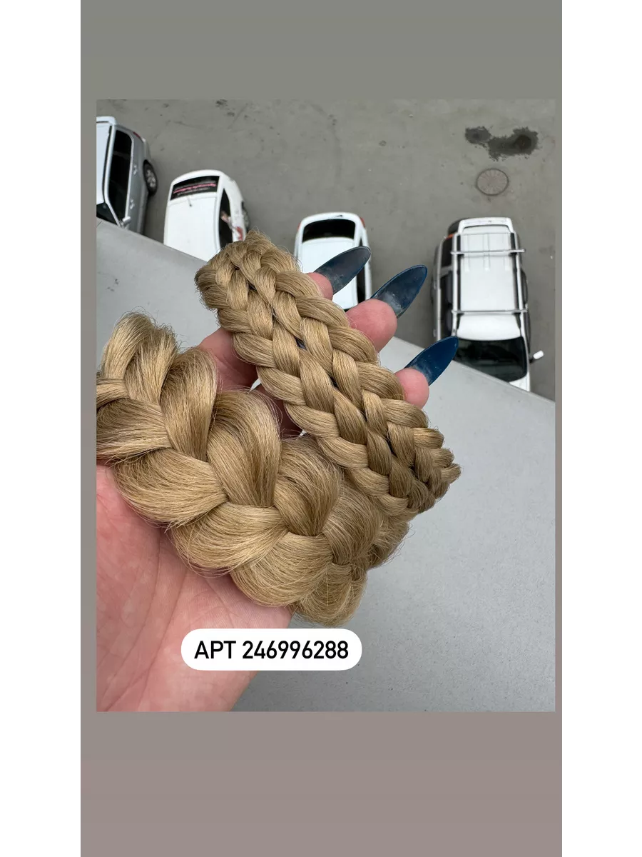 Ободок с косой