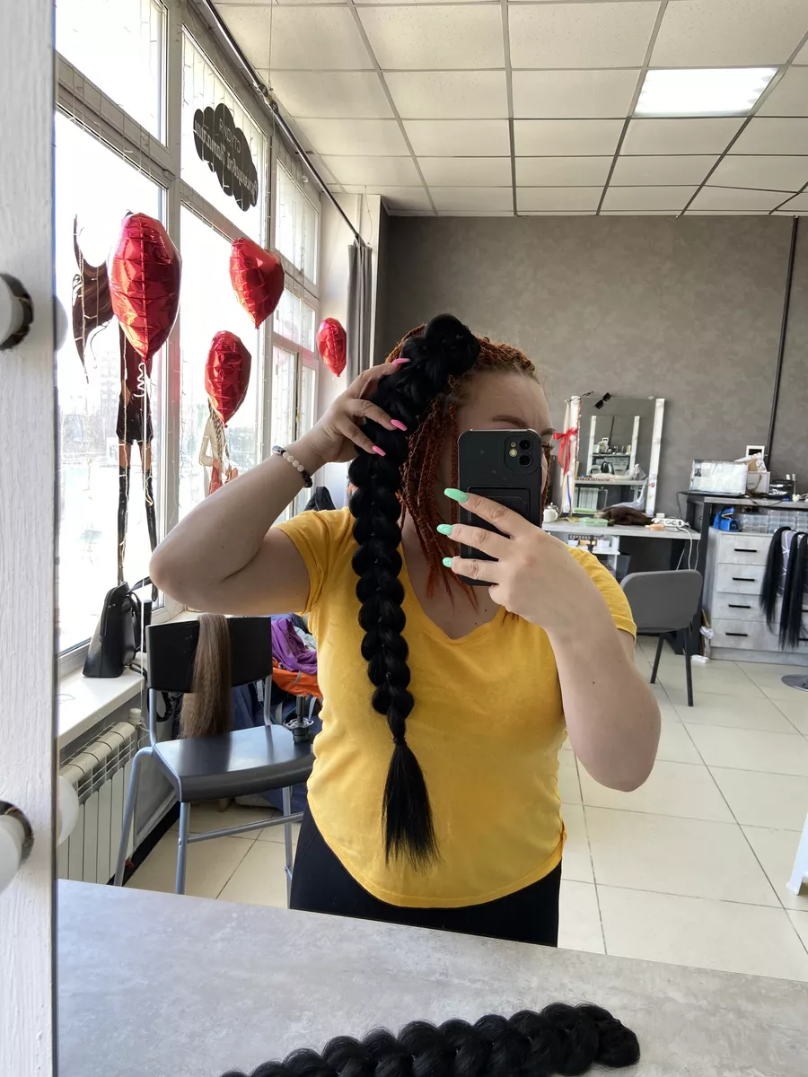 Французские косы накладные на заколках