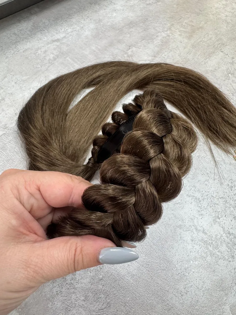 Ободок с хвостиками