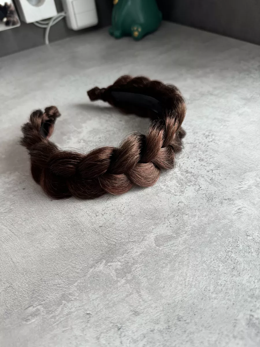 Ободок с косой